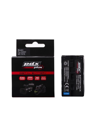 Pdx NP-F970 Batarya Pil 9700Mah Mc1000 Mc1500 Mc2000 Mc2500 Hdv
