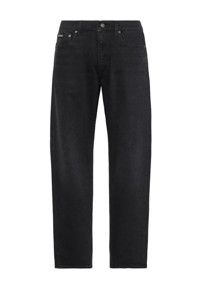 Calvin Klein Slım Straıght Wall S, 3yd, 30, 30 Siyah Erkek Kot Pantolon