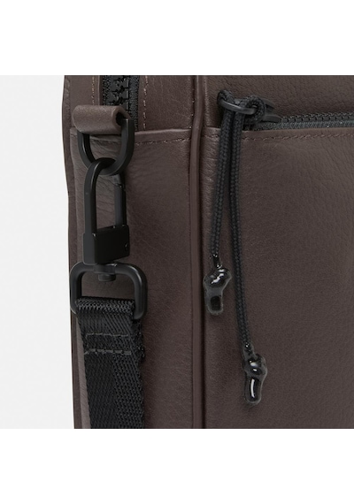 Timberland Tuckerman Leather Crossbody Bag Unisex Omuz Çantası-31618 Kahverengi