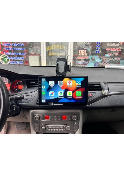Citroen C5 2012 Multimedya Navigasyon Android Gerçek 6gb Ram Carp