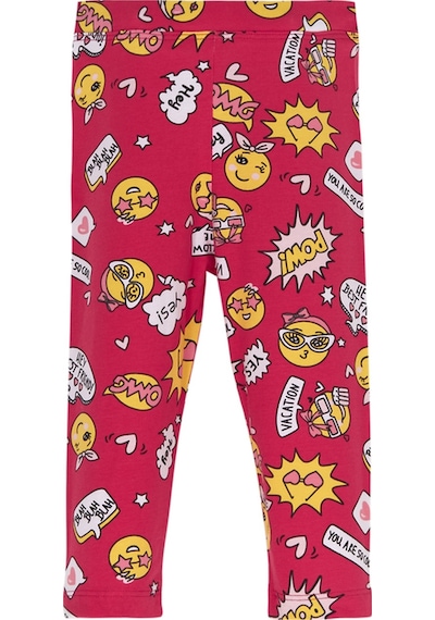 Lovetti Kız Çocuk So Cool Desen Kapri 8992 Çok Renkli
