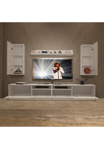 Decoraktiv Trendstyle 5220da Slm Tv Ünitesi Tv Sehpası Beyaz