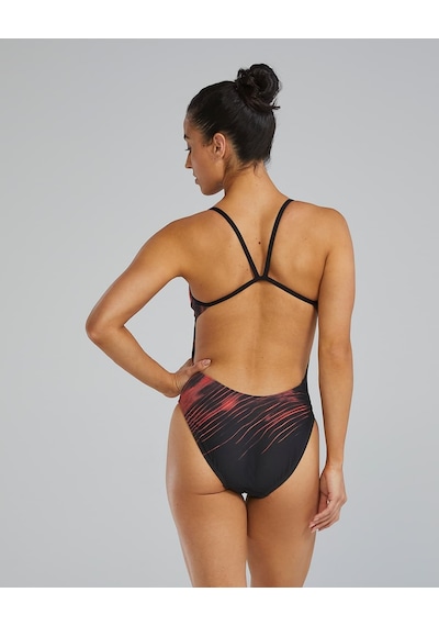 Tyr Durafast Elite Women's Cutoutfit Swimsuit - Cycloid Kırmızı
