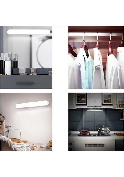 Cata Ct-5249 Martı 6w Usb Şarjlı Led Aplik Dokunmatik Dimmerli Mıknatıslı Kablosuz Lamba 3 Renk Ayarlı 3000k 4 Diğer