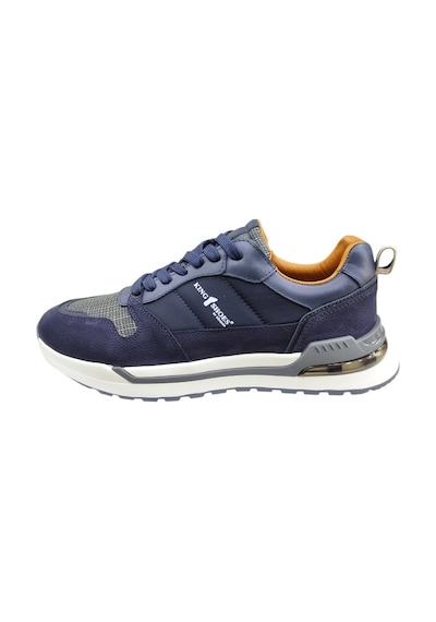 Güvener King Shoes Lacivert Deri Spor Erkek Ayakkabı Lacivert