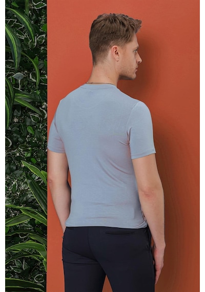 Efor Ts 847 Mavi Spor T-shirt Mavi