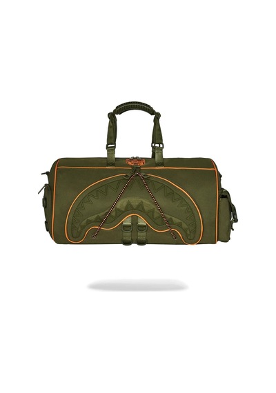 Sprayground Spec Ops Global Hawk Duffle Çanta %100 Polyester Spor Ve Seyahat Çantası Ayakkabı Bölmeli Yeşil