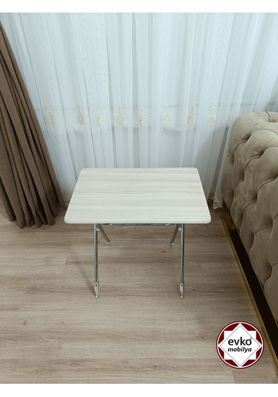 Evko Mobilya Çanta Zigon Sehpa, 4'lü Sehpa, Zigon Sehpa, Servis Sehpası, Mdf Mebran Sehpa, Katlanır Sehpa