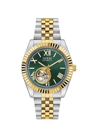 Guess Gugw0984g4 Otomatik Çelik Gri Altın Rengi 42 Mm Erkek Kol Saati