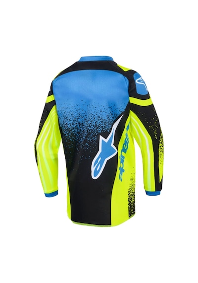 Alpinestars Kid Racer Nomur Çocuk Off-road Motosiklet Jerseyi Sarı Mavi