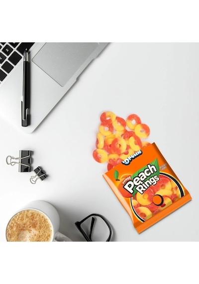 Candy Break Peach Rings Şeftali Aromalı Yumuşak Şeker 113 G