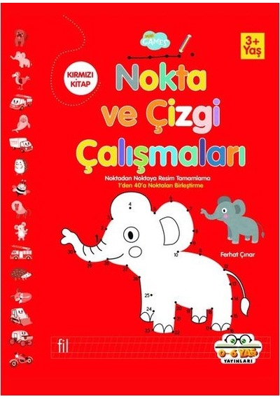 3-6 Yaş Nokta Ve Çizgi Çalışmaları Seti 4 Kitap