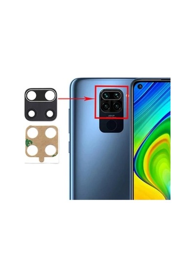 Xiaomi Uyumlu Redmi Note 9 Pro, Arka Kamera Camı Lens