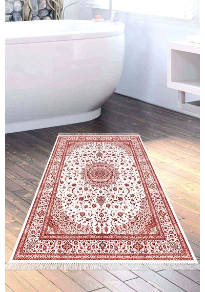Eko Trend Djt Halı Yıkanabilir Kaymaz Taban P1372 Osmanlı Bordo