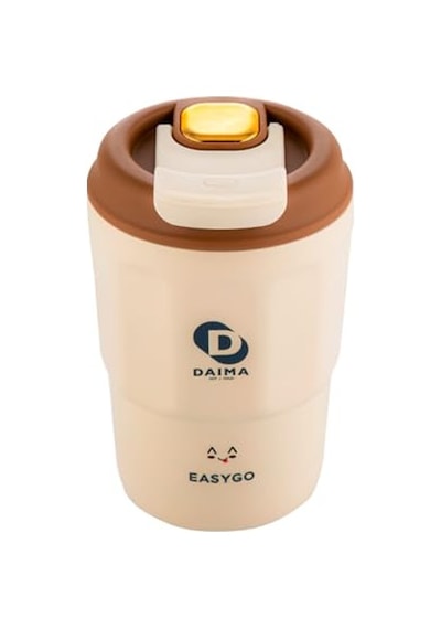 Easygo Bardak Termos Beyaz 380 Ml Çok Renkli