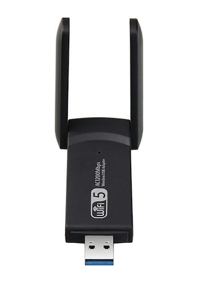 Gomax AC1200 Mbps Dual Band USB 3.0 Kablosuz Wi-Fi Alıcı Adaptör