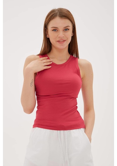 Crop Atlet Mercan Mercan