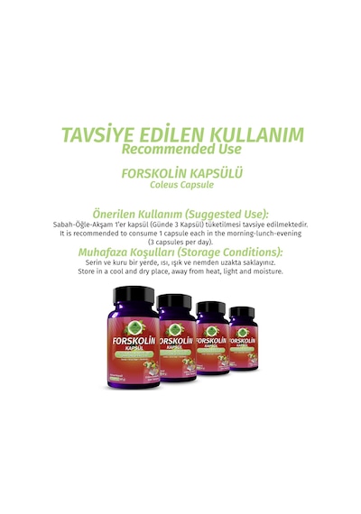 Gökçek Şifa Forskolin 60 Kapsül