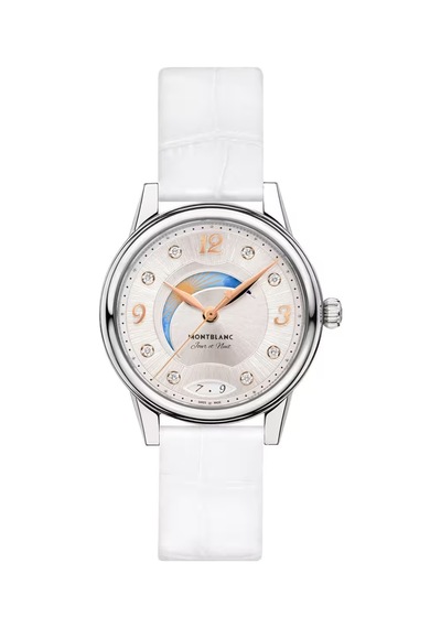 Montblanc Bohème Day & Night 30 Mm Otomatik Saat 133333 Beyaz