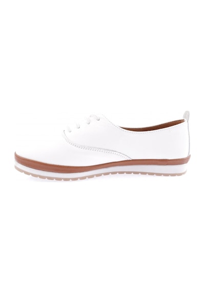 Dgn 801-d-22y Kadin Bağcikli Comfort Ayakkabi 801-D-2135-R1098 Beyaz