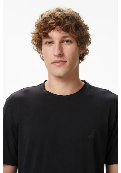 Nautica Erkek Siyah Regular Fit T-shirt-14590