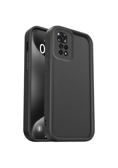 Durukar Redmi 10 2022 Kılıf Viera Silikon - Siyah