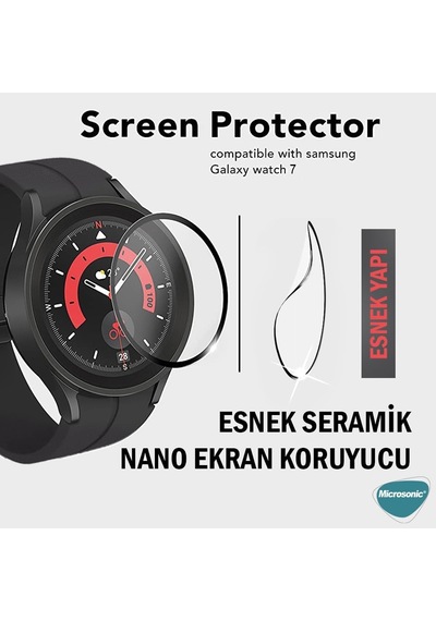 Samsung Galaxy Watch 7 44mm Tam Kaplayan Nano Cam Ekran Koruyucu Siyah Galaxy Watch 7 44mm İle Uyumlu Ekran Koruyucu - Siyah Çok Renkli Samsung Galaxy Watch 7 44mm Tam Kaplayan Nano Cam Ekran Koruyucu Siyah Galaxy Watch 7 44mm İle Uyumlu Ekran Koruyucu - Siyah Çok Renkli