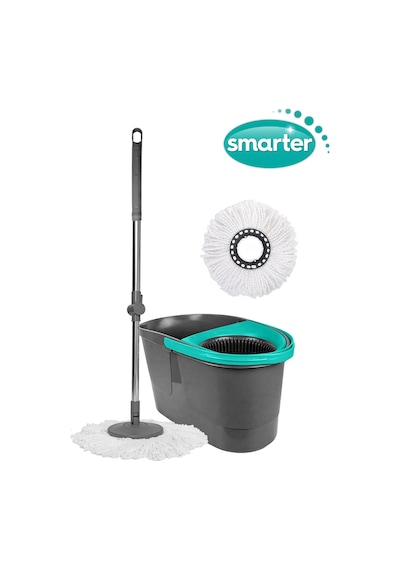 Smarter Otomatik Temizlik Seti ve Mikrofiber Yedek Mop
