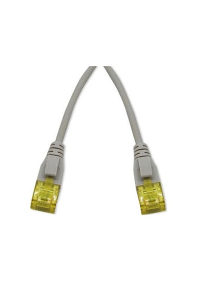 Beek Bc-u6a005s 0.5 Mt Cat6a Utp Awg28 Lszh Slim Gri Patch Cord Kablo