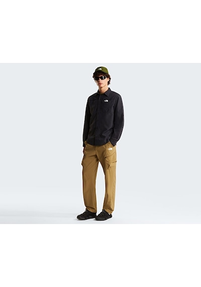 The North Face M Sequoia Long Sleeve Shirt Erkek Günlük Gömlek Nf0a8fu5jk31siyah Siyah