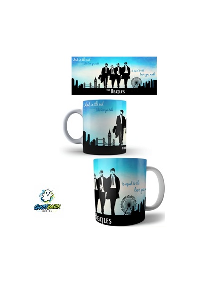 Beatles Kupa Bardak Tek Adet K0161 Çok Renkli