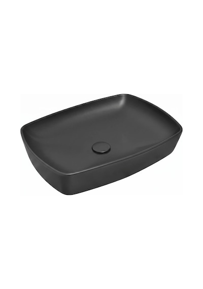 Serel Tezgah Üstü Siyah 44x60 Cm Lavabo - 1633dxl050h Diğer