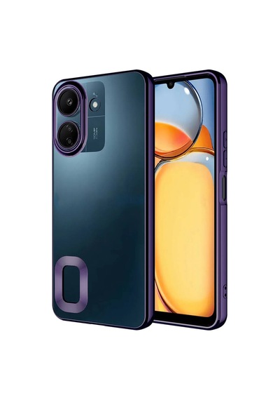 Nihcase Xiaomi Poco C65 Kılıf Kamera Korumalı Omega Lazer Kapak