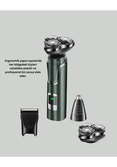 Astraltech Kuru Kullanımlı Erkek Tıraş Makinesi With Çift Başlık Sistemi