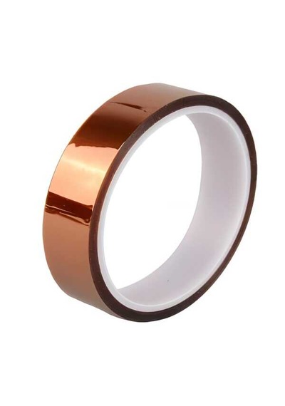 Kapton Bant Isıya Dayanıklı Yanmaz Bant 30mm X 33 Mt Kapton Bant Isıya Dayanıklı Yanmaz Bant 30mm X 33 Mt