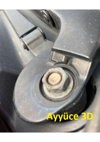 Ayyüce 3d,Toyota Uyumlu Yaris Corolla Verso Auris Silecek Vida Kapağı 2x