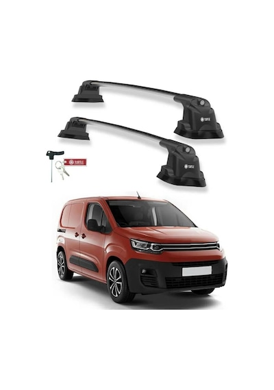 Turtle Citroen Berlingo 2019-2025 Ara Atkı Air3 Gri