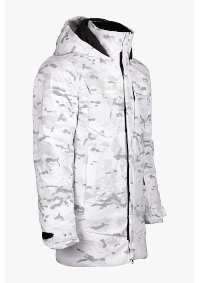Vav Wear Outdoor Taktik Rahat Erkek Kışlık Parka Mont Soultech01 Beyaz