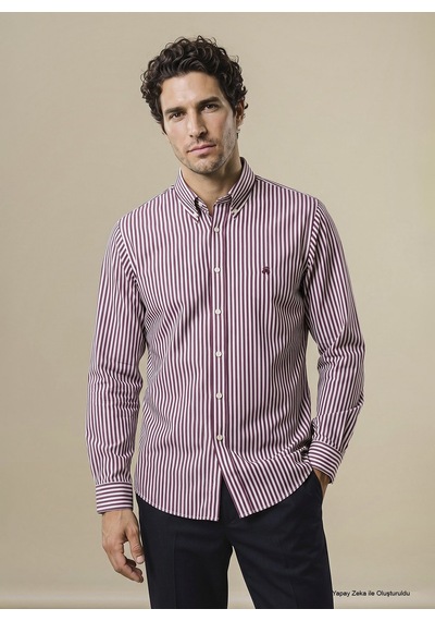 Brooks Brothers Göml, 2xl, Beyaz - Bordo