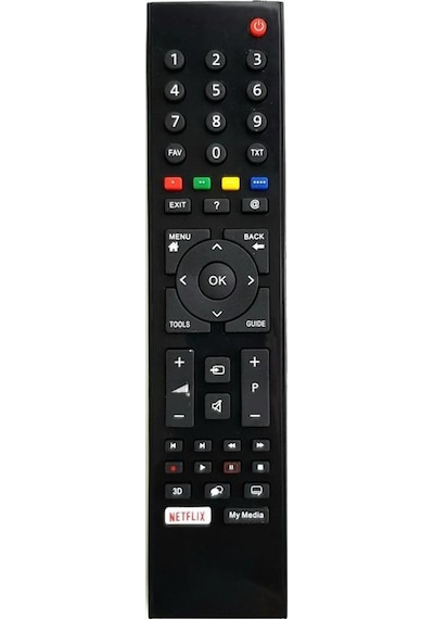 Beko Uyumlu Netflix Tuşlu Smart Led Tv Kumanda Rm-300N