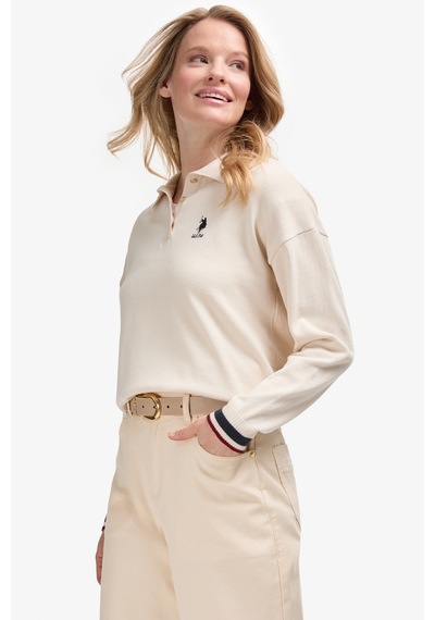 U.S. Polo Assn. U.s. Polo Assn. Kadın Krem Kazak /triko 50314707-vr071
