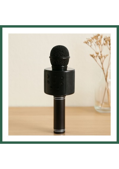 Bezos Kablosuz Karaoke Mikrofon Hoparlör Usb/tf/aux, 800mah Bzs01