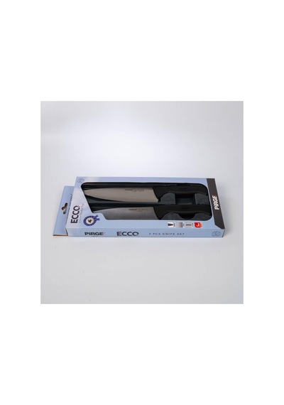 Tr Siyah Saplı Ecco Şef Çiftler Bıçak Seti 16 Cm Ve 19 Cm 35141 Genel