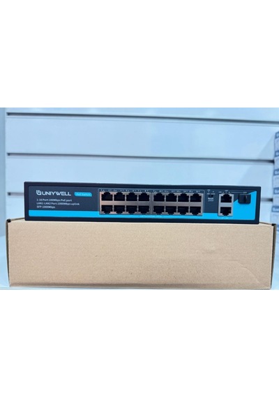 Unıywell Unw-ps316g 16+2 + 1spf Port Poe Swicth