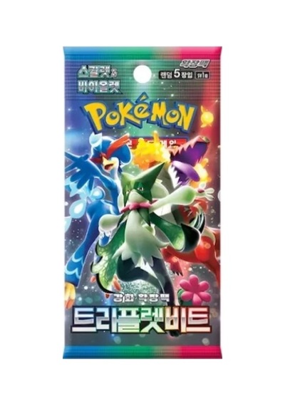Pokémon Tcg Triplet Beat Sv1a Korece Tekli Booster Pack 5 Kart