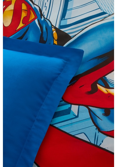 Karaca Home Superman Stronger Tek Kişilik Nevresim Takımı Mavi