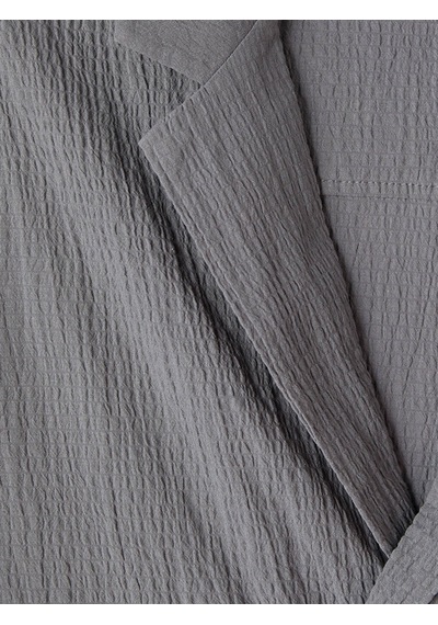 Lcw Vision Gri Loose Fit Erkek Gömlek