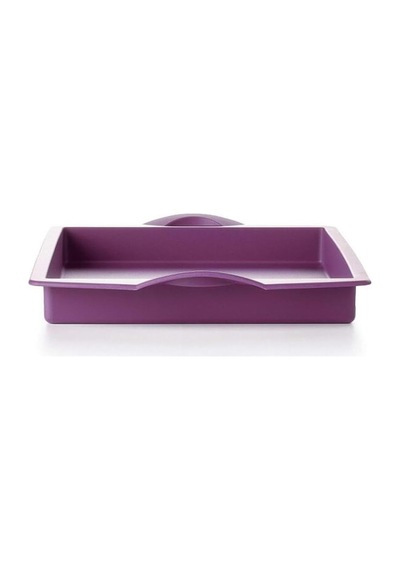 Tupperware 1.5 Litre Mor Silikon Dikdörtgen Pişirme Kalıbı - Esne