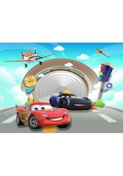 Şimşek Mcqueen Çocuk Odası Duvar Kağıdı (397455647)
