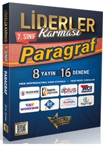 7. Sınıf Paragraf Denemeleri 8 Yayın 16 Deneme Liderler Karması